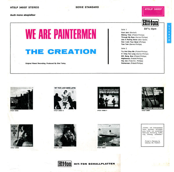 The Creation (2) : We Are Paintermen (LP, Album)