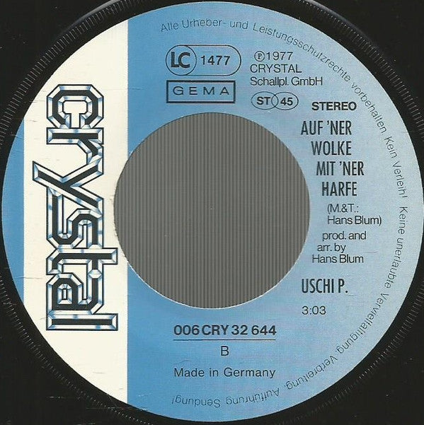 Uschi P.* : Grünes Licht Für Rock 'N' Roll (7", Single)