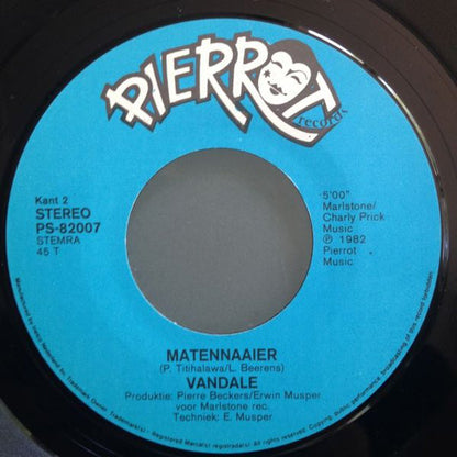 Vandale : Ik Heb Geen Zin (Om Op Te Staan) (7", Single)