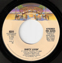 Kiss : Sure Know Something (7", Single, Styrene, 56 )