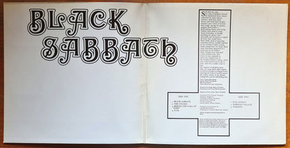 Black Sabbath : Black Sabbath (LP, Album, RE, gre)