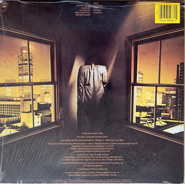 Mick Taylor : Mick Taylor (LP, Album, RE)
