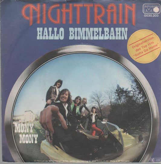 Nighttrain (2) : Hallo Bimmelbahn (7", Single, RE)