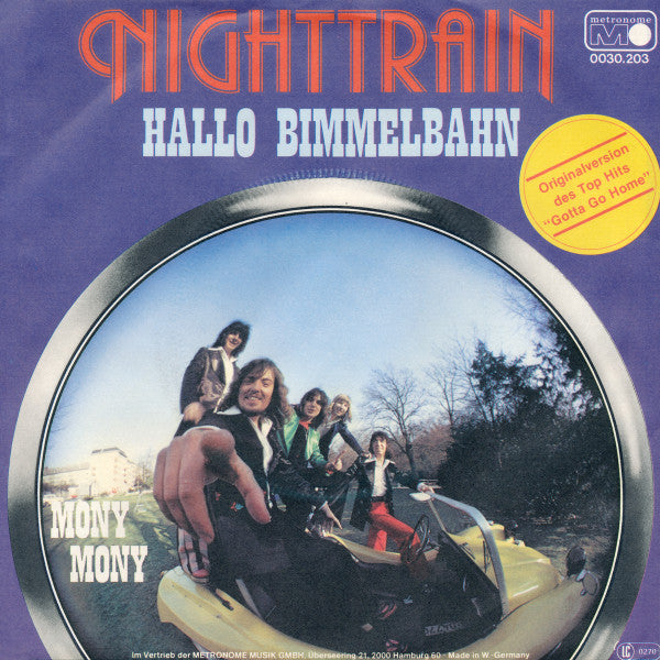 Nighttrain (2) : Hallo Bimmelbahn (7", Single, RE)