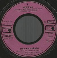 Nighttrain (2) : Hallo Bimmelbahn (7", Single, RE)