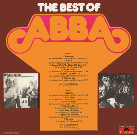 ABBA : The Best Of ABBA (LP, Comp)