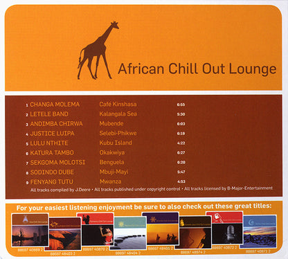 Various : African Chill Out Lounge (CD, Comp, Dig)