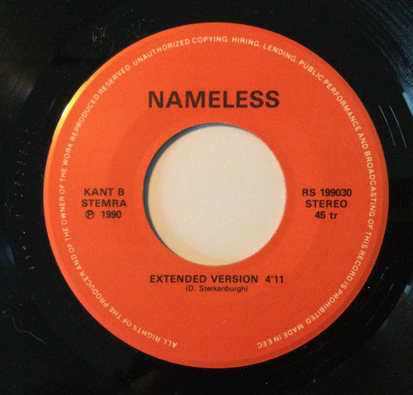Nameless (68) : Burning Hot (7", Single)