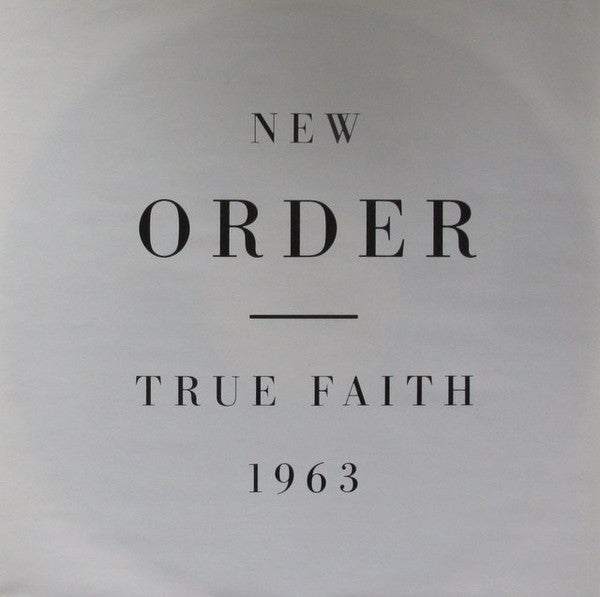 New Order : True Faith (Remix) (12")