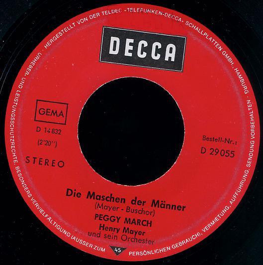 Peggy March : Die Maschen Der Männer (7", Single)