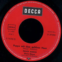 Peggy March : Die Maschen Der Männer (7", Single)