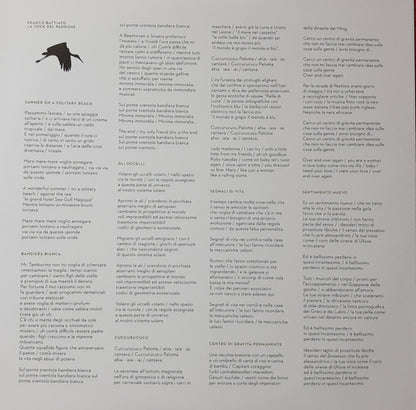 Franco Battiato : La Voce Del Padrone (40th Anniversary) (LP, Dlx, Ltd, RE, RM, Gol + CD, Album, RE, RM)