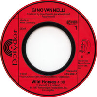 Gino Vannelli : Wild Horses (7", Single)