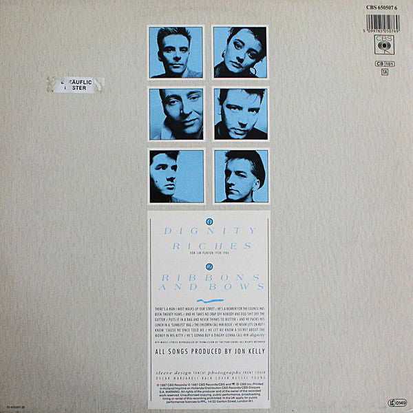 Deacon Blue : Dignity (12", Maxi)