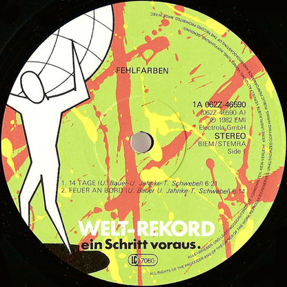 Fehlfarben : 14 Tage (12", EP, Maxi)