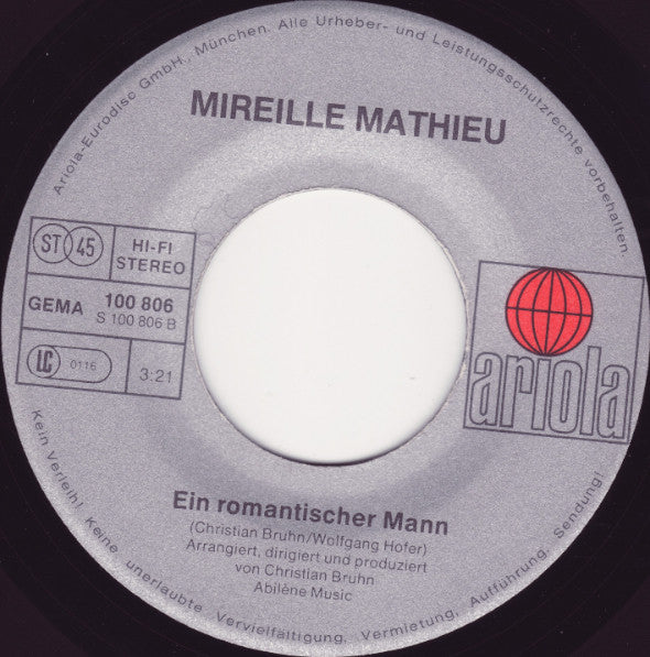 Mireille Mathieu : Zuhause Wartet Natascha (7", Single)