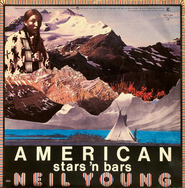 Neil Young : American Stars 'N Bars (LP, Album, "Di)