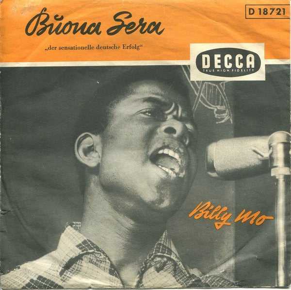 Billy Mo : Buona Sera / Oh, Marie (7", Single)