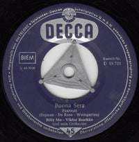 Billy Mo : Buona Sera / Oh, Marie (7", Single)