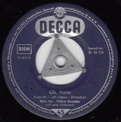 Billy Mo : Buona Sera / Oh, Marie (7", Single)