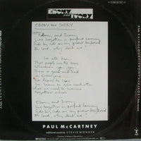 Paul McCartney : Ebony And Ivory (12", Single)