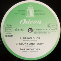 Paul McCartney : Ebony And Ivory (12", Single)