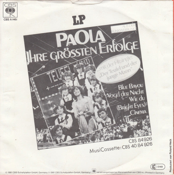 Paola (2) : Liebe Ist Nicht Nur Ein Wort (7", Single)