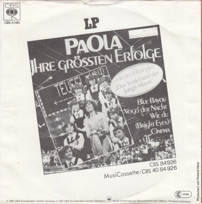 Paola (2) : Liebe Ist Nicht Nur Ein Wort (7", Single)