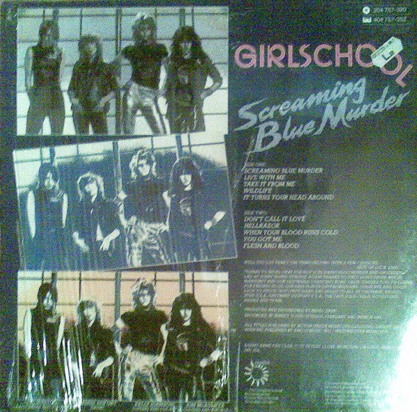 Girlschool : Screaming Blue Murder (LP, Album)