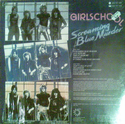 Girlschool : Screaming Blue Murder (LP, Album)