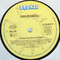 Girlschool : Screaming Blue Murder (LP, Album)