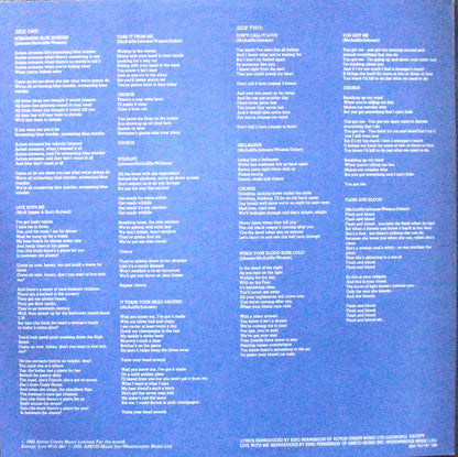 Girlschool : Screaming Blue Murder (LP, Album)