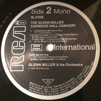Glenn Miller And His Orchestra : The Glenn Miller Carnegie Hall Concert (LP, Mono, RE)