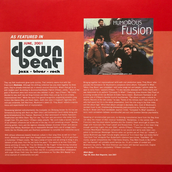 Mushroom (3) : Foxy Music (2xLP, Album)