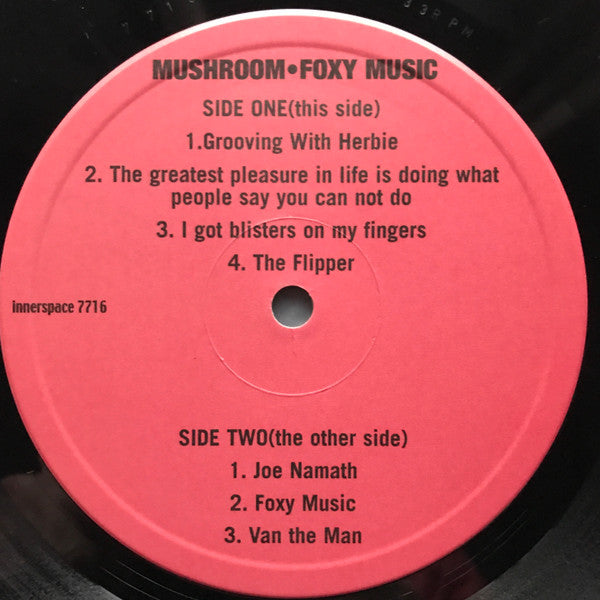Mushroom (3) : Foxy Music (2xLP, Album)