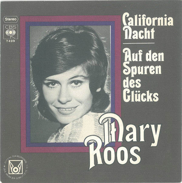 Mary Roos : California Nacht (7", Single)