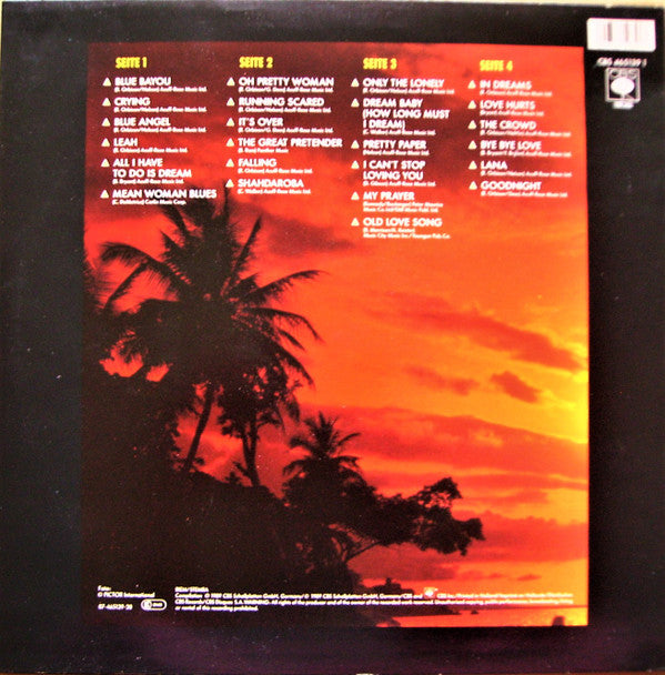 Roy Orbison : Blue Bayou (Seine 24 Schönsten Love-Songs) (2xLP, Comp)
