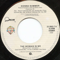 Donna Summer : The Woman In Me (7", Single)