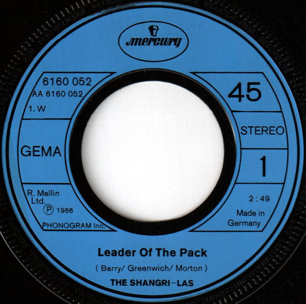The Shangri-Las : Leader Of The Pack (7", Maxi)