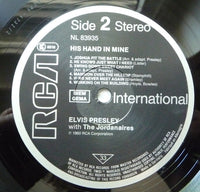 Elvis Presley : His Hand In Mine (LP, Album, RE)