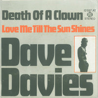 Dave Davies : Death Of A Clown (7", Single, RE)