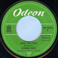 Sounds Nice : Love At First Sight / Love You Too (7", Single, Mono)