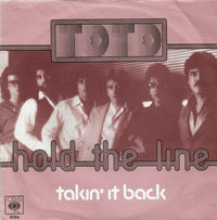 Toto : Hold The Line (7", Single)