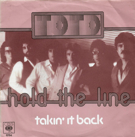 Toto : Hold The Line (7", Single)