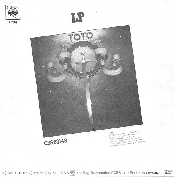 Toto : Hold The Line (7", Single)