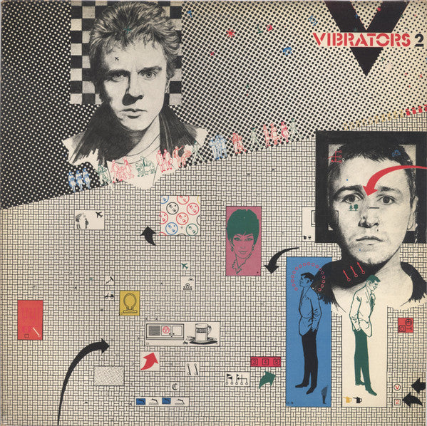 The Vibrators : V2 (LP, Album, Ora)