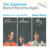 The Supremes : Back In My Arms Again (7", Single)
