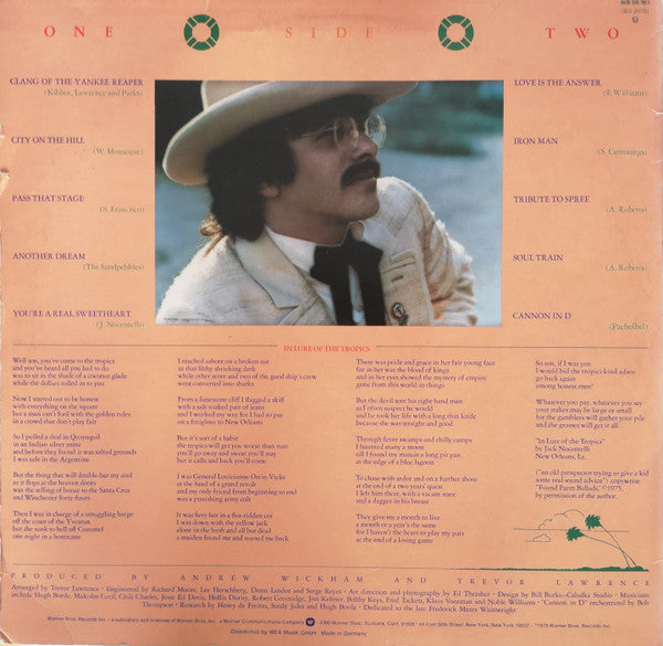 Van Dyke Parks : Clang Of The Yankee Reaper (LP, Album)