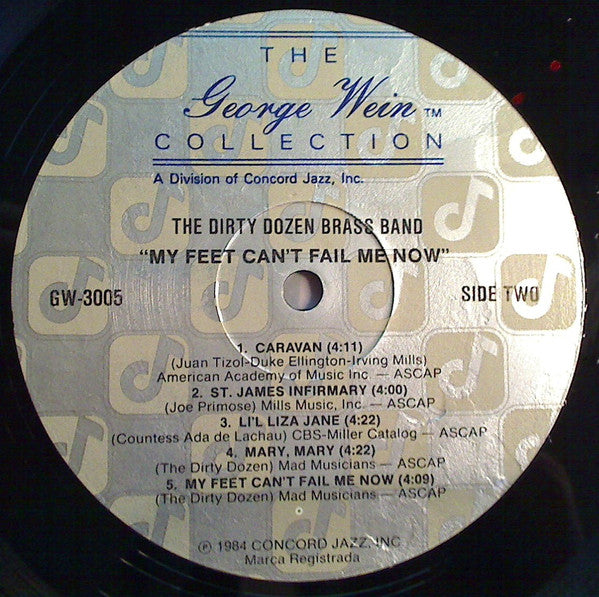 The Dirty Dozen Brass Band : My Feet Can't Fail Me Now (LP, Album)