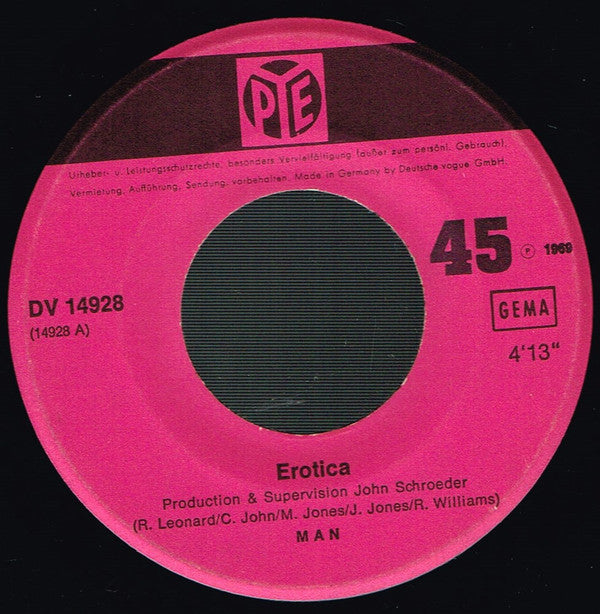 Man : Erotica (7")